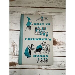 Nelson Doubleday Best In Childrens Books Blue Vintage 1963 Anthology Hardcover